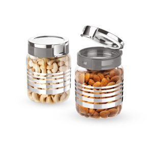Clipp-O Metalic Airtight Canister