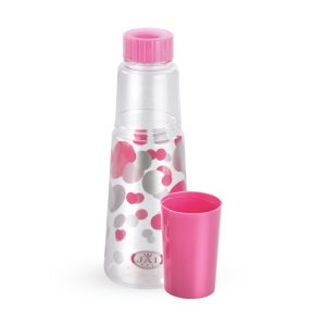 Indigo Drinking Glass Printed Fridge Bottle
